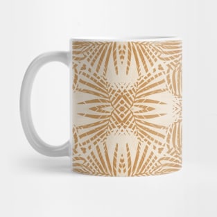 Boho Abstract Shapes in Camel / '70s Mood Mug